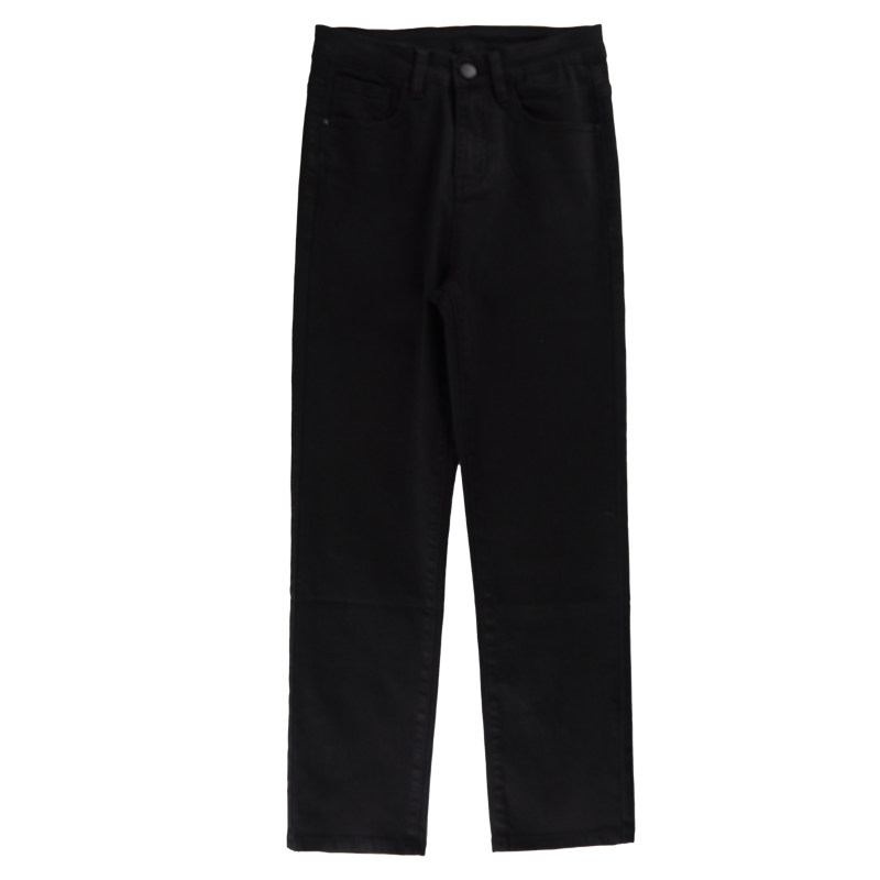 黑色烟管裤夏薄款2022新款牛仔裤 倩欣妮牛仔裤