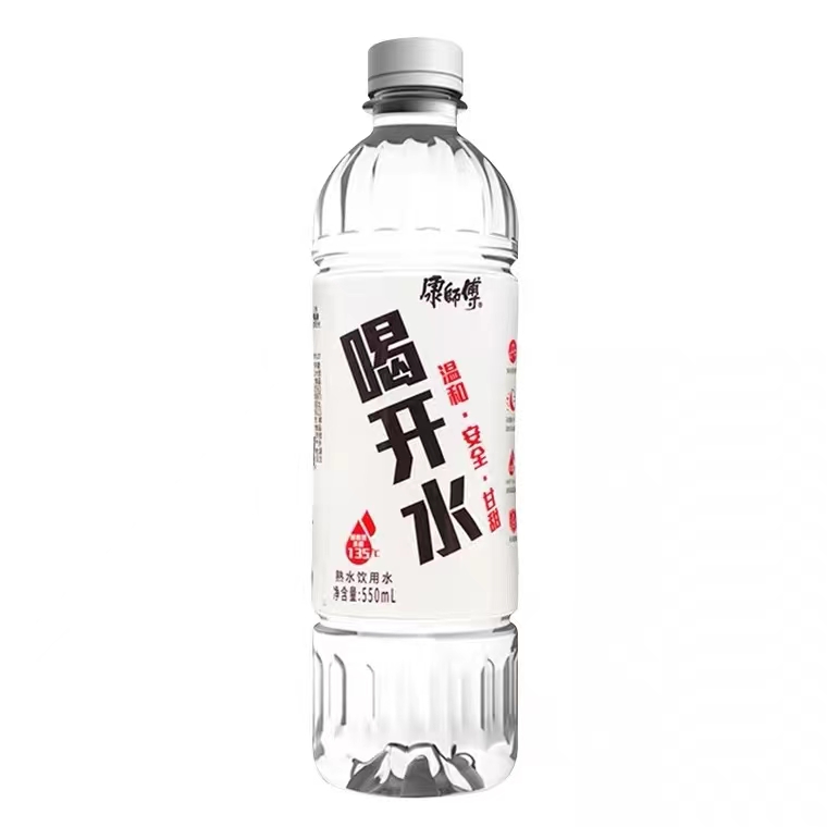 康师傅新品喝开水熟水饮用水350ml/550ml*24瓶整箱办公会议 - 图2