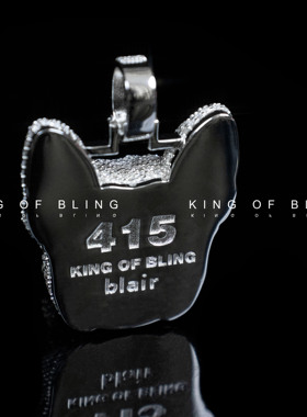 KINGOFBLING私人定制狗狗吊坠