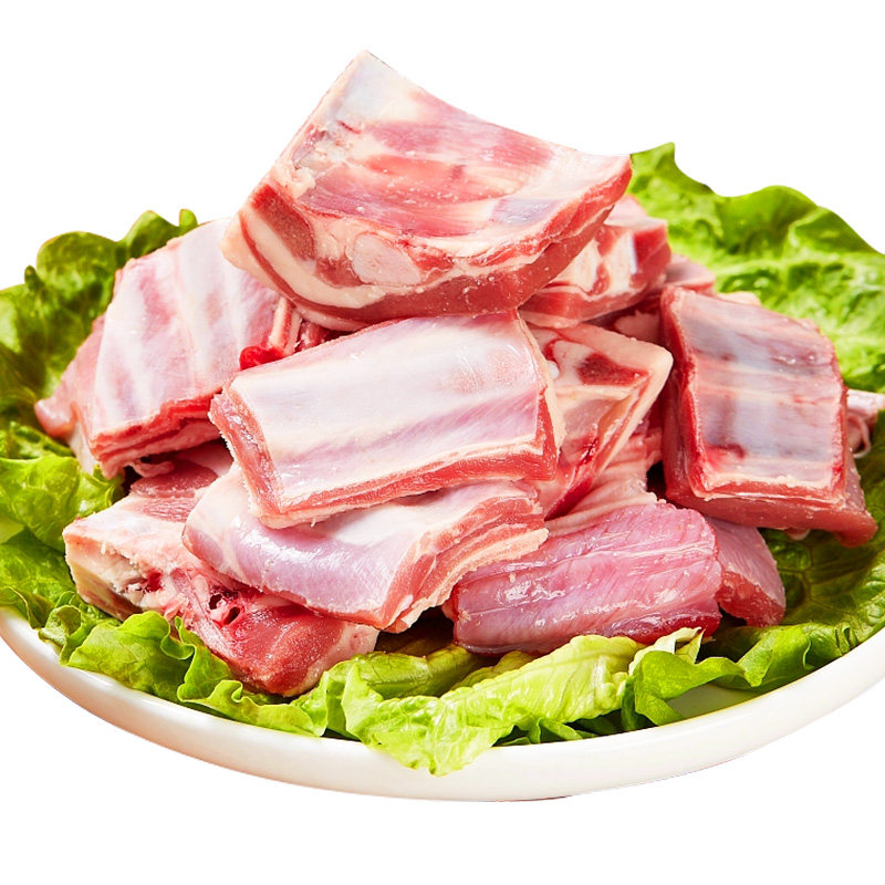 新鲜现杀内蒙古5斤手把肉滩羊羊排 胖舅舅生羊肉