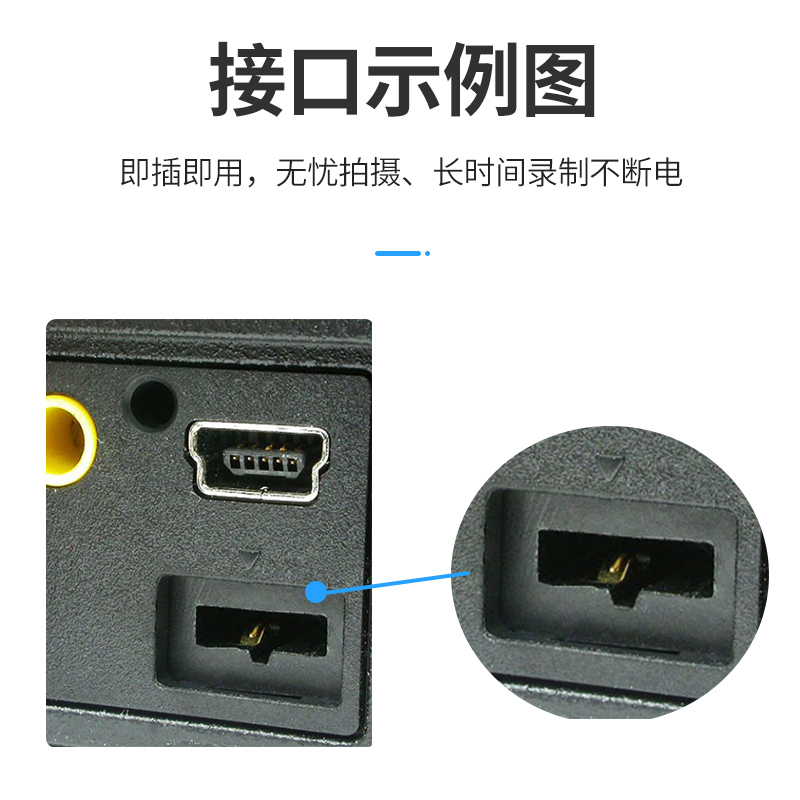 HQIX适用索尼HXR-MC2500 NX5R NX100 NX3摄像机AC-L100电源适配器 - 图3