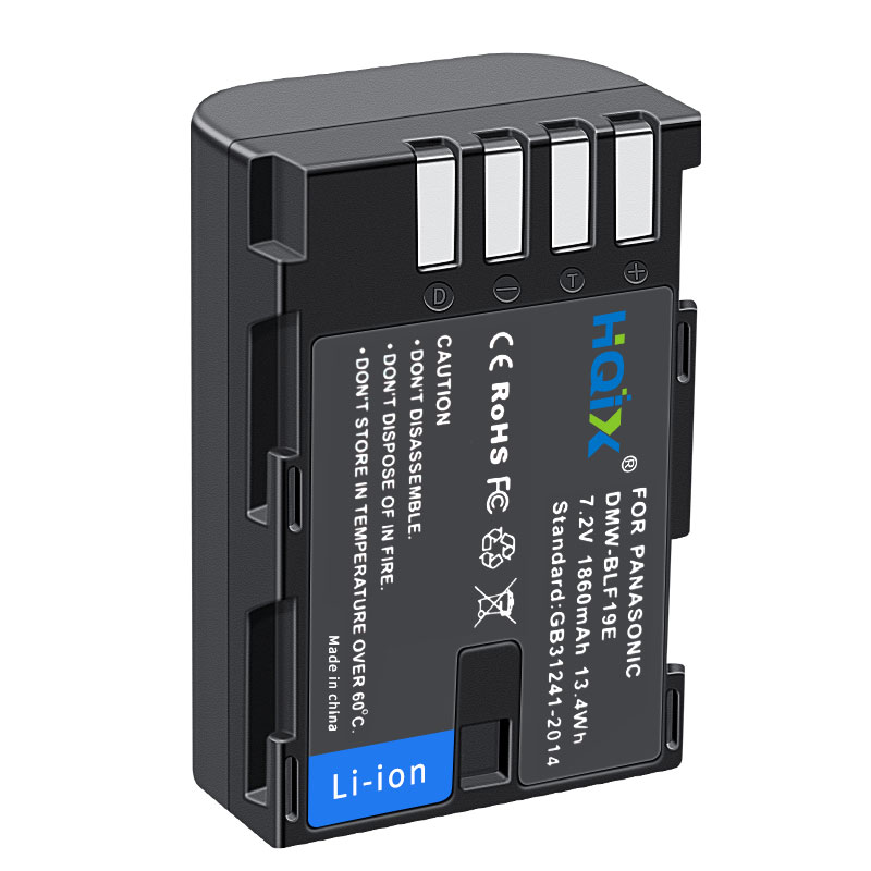 HQIX 适用 松下 DMC-GH3 GH4 GH5 GH5S相机DMW-BLF19E电池充电器 - 图3