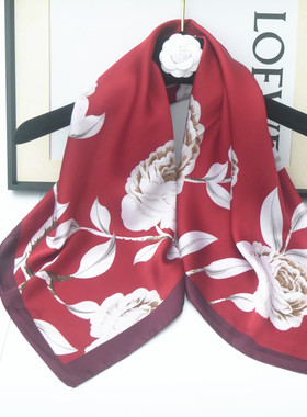 批发小方巾70CM丝巾女士围巾礼品