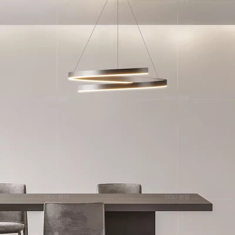 创意现代简约风LED吊灯北欧轻奢餐卧室大气极简客厅咖啡馆餐桌厅,淘宝优惠券,粉丝福利购,淘宝优惠卷