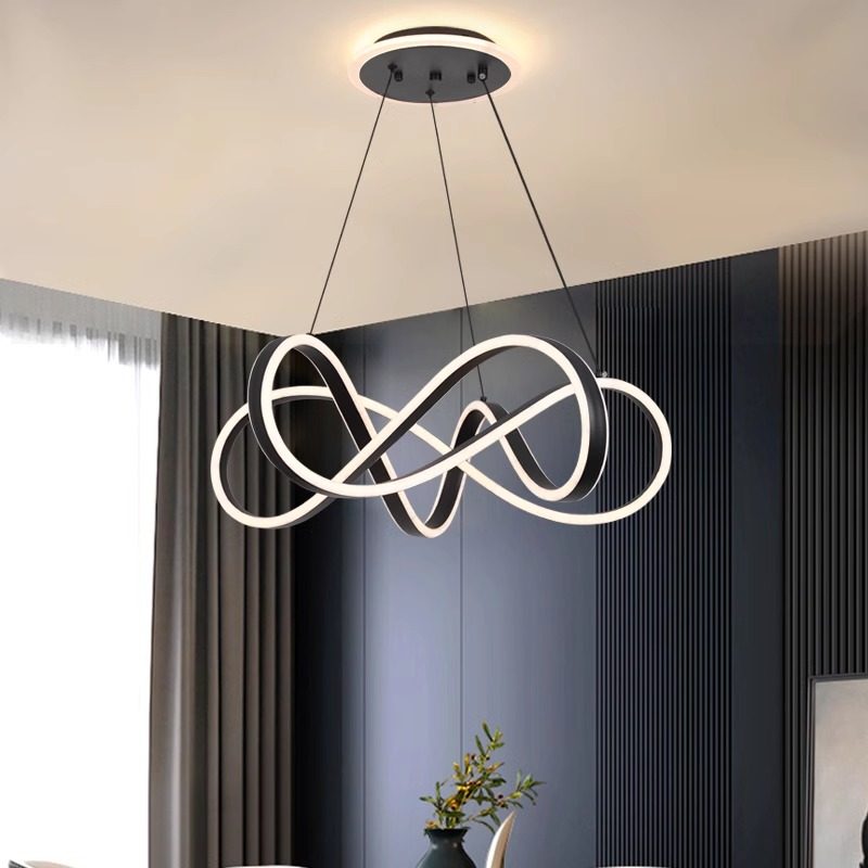 现代艺术餐厅吊灯简约极简创意网红小客厅吧台饭厅前台卧室服装店 - 图0