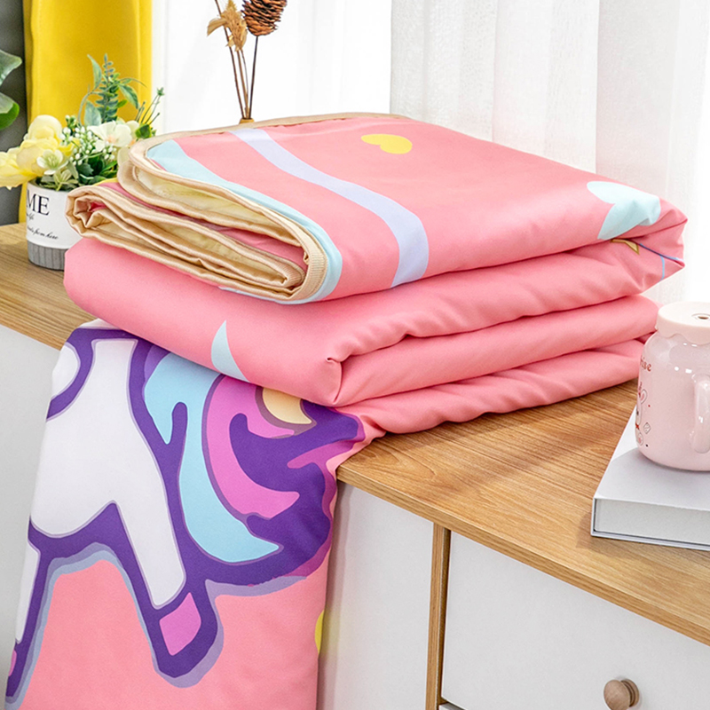 来图定制夏凉被明星动漫凉感被子定做尺寸情侣宾馆自拍单品小被子 - 图2