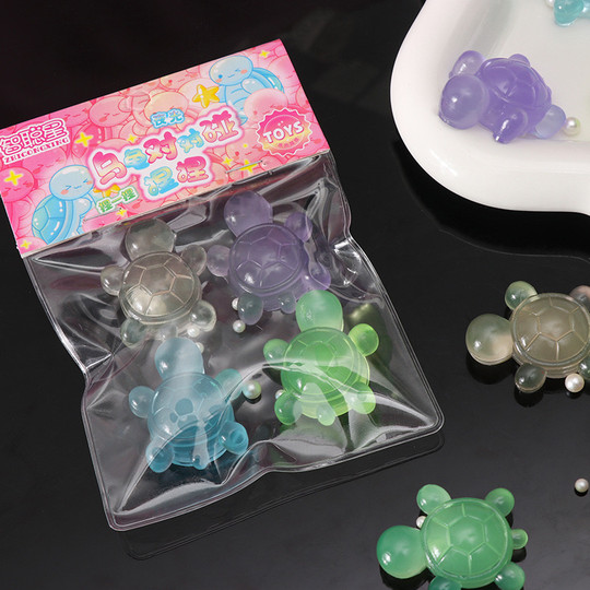 Xiaohongshu – petite tortue lumineuse, jouet à pincer, artefact de décompression, jouet doux et mignon, cadeau pour étudiant