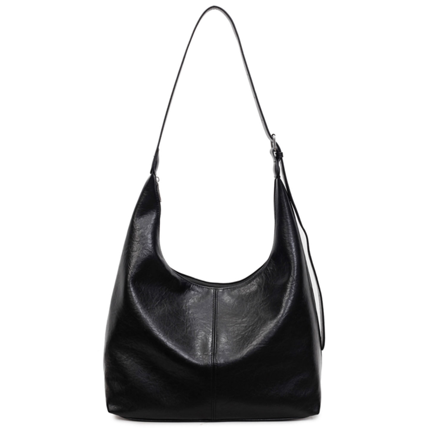 简约百搭2025新款大容量托特包复古秋冬高级感单肩包时尚水桶包,淘宝优惠券,粉丝福利购,淘宝优惠卷