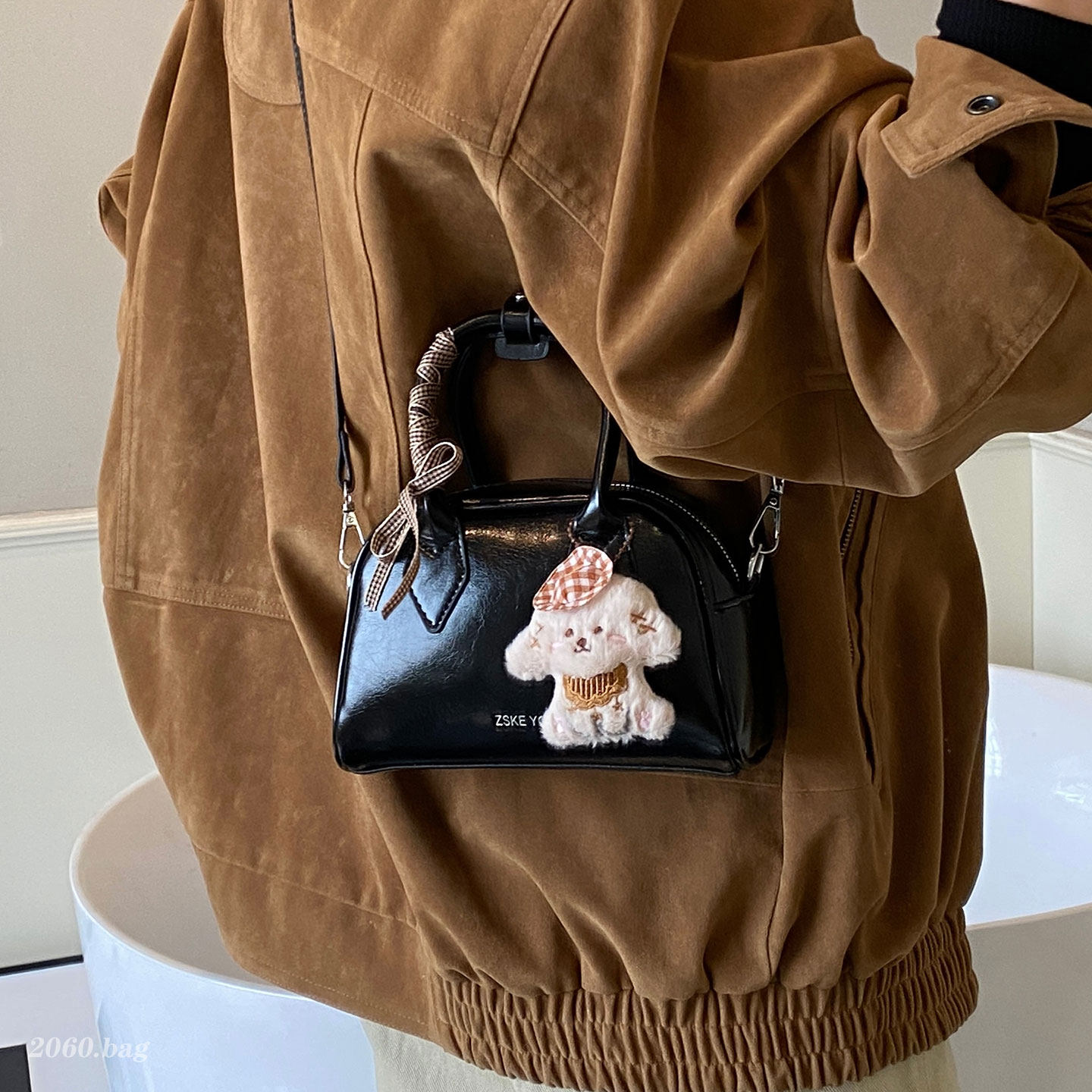 小众设计韩版ins贝壳包2025新款百搭复古洋气通勤女爆款斜挎包包,淘宝优惠券,粉丝福利购,淘宝优惠卷