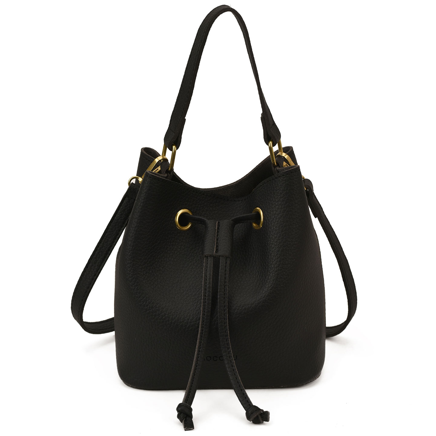 气质百搭时尚精致简约洋气单肩斜挎休闲2025秋季女式手提水桶包 - 图3