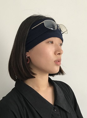 三环路方形金属框眼镜