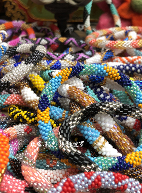 尼泊尔纯手工扩香手链串珠手串女