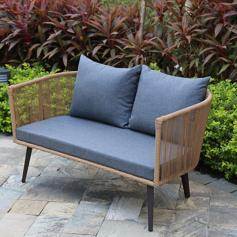 户外藤沙发庭院防晒防水花园阳台休闲藤沙发茶几组合露天藤编家具,淘宝优惠券,粉丝福利购,淘宝优惠卷