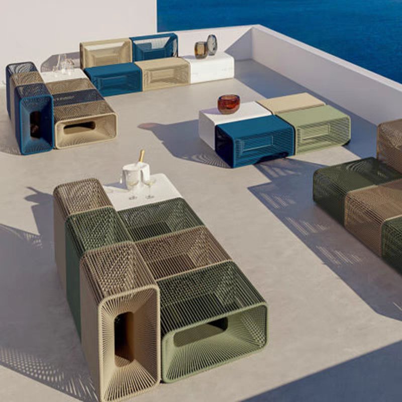 藤沙发凳子藤编沙发网红休闲创意室外庭院露台沙发名宿酒店组合,淘宝优惠券,粉丝福利购,淘宝优惠卷