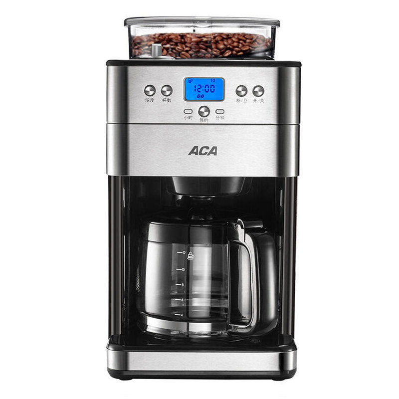 aca北美电器m18a全自动研磨一体机 aca睿一咖啡机