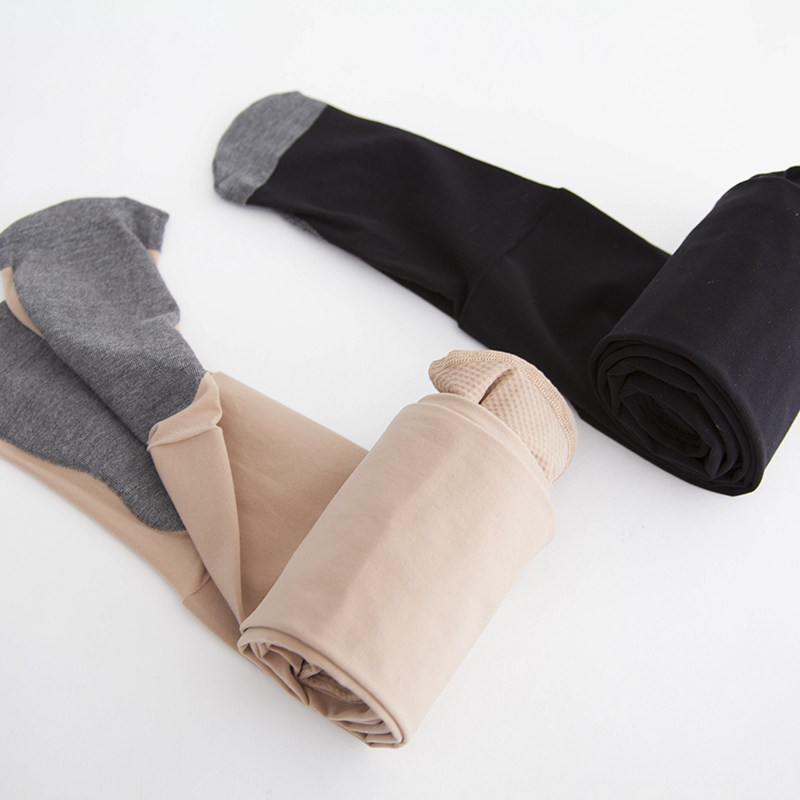 春秋中厚肉肤色天鹅绒防臭 奥依奴短袜/打底袜/丝袜/美腿袜