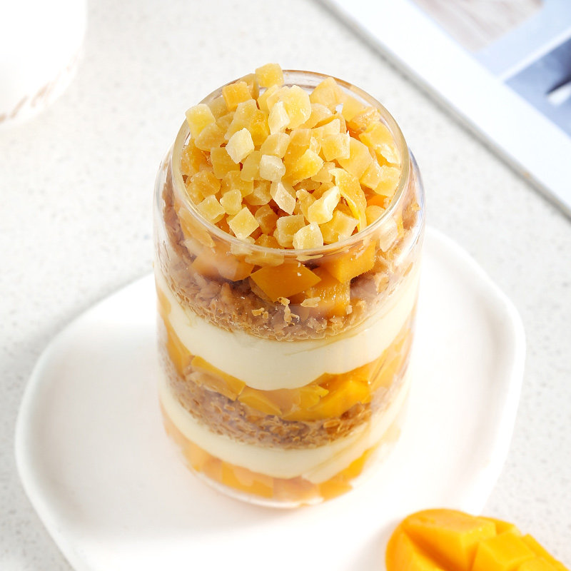 碎芒果丁粒100g雪花酥牛轧糖蛋糕 品粤品食品芒果干