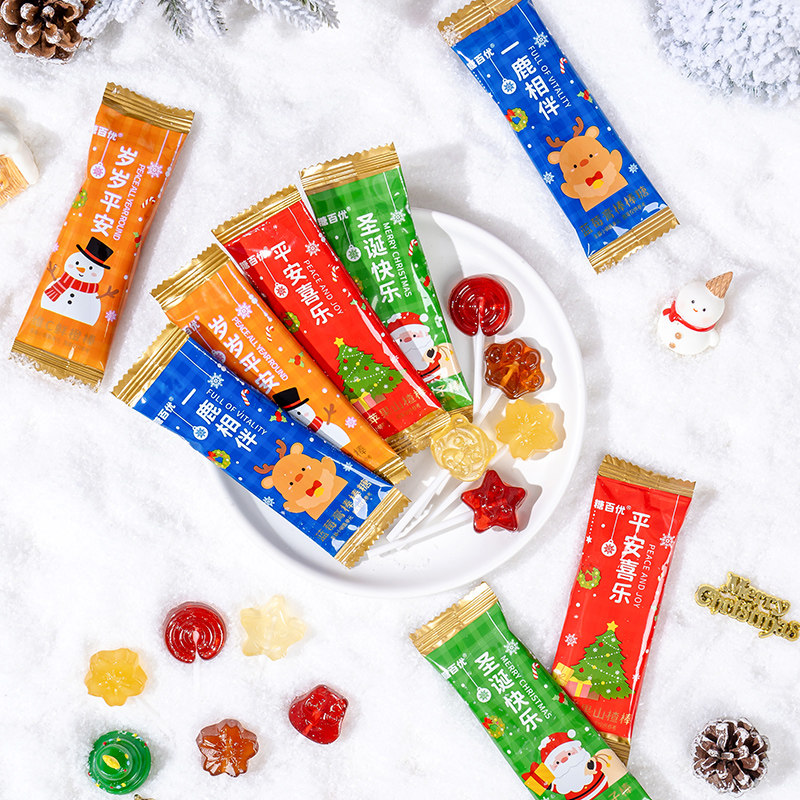 圣诞节金银花柚子棒苹果棒棒糖圣诞老人雪人麋鹿奖励小朋友礼物,淘宝优惠券,粉丝福利购,淘宝优惠卷