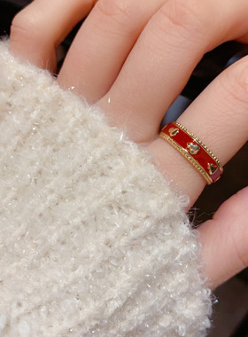 秋冬新款时尚复古新中式戒指