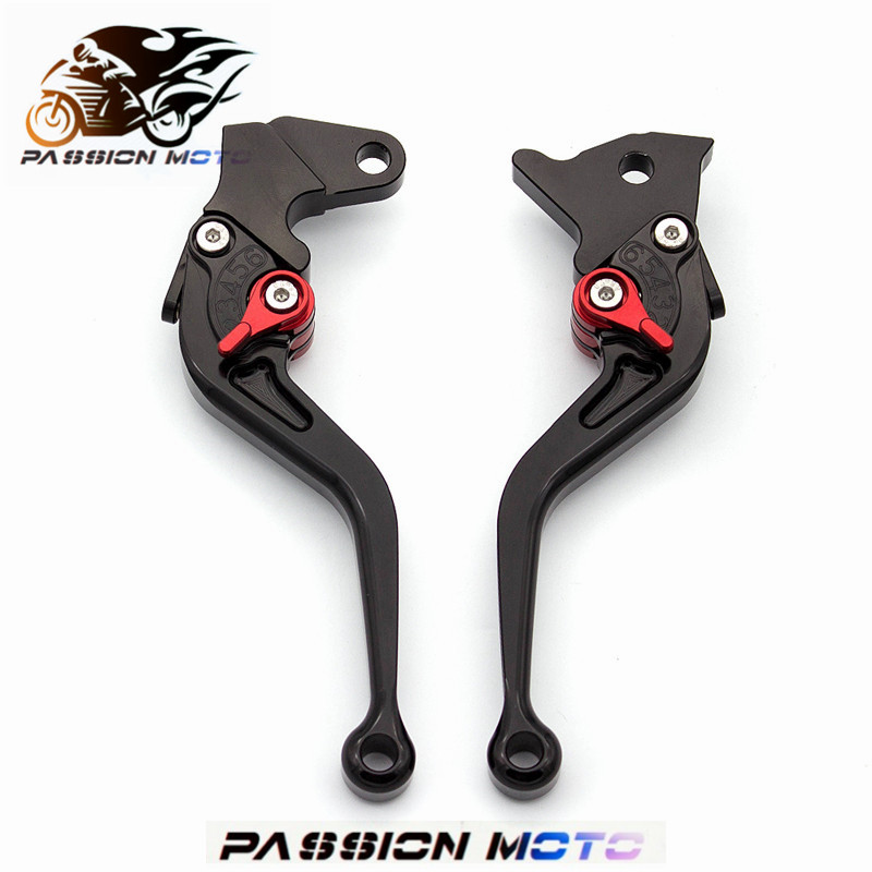 适用张雪ZX500RR改装二指短款可调铝合金CNC刹车牛角离合手把配件 - 图3