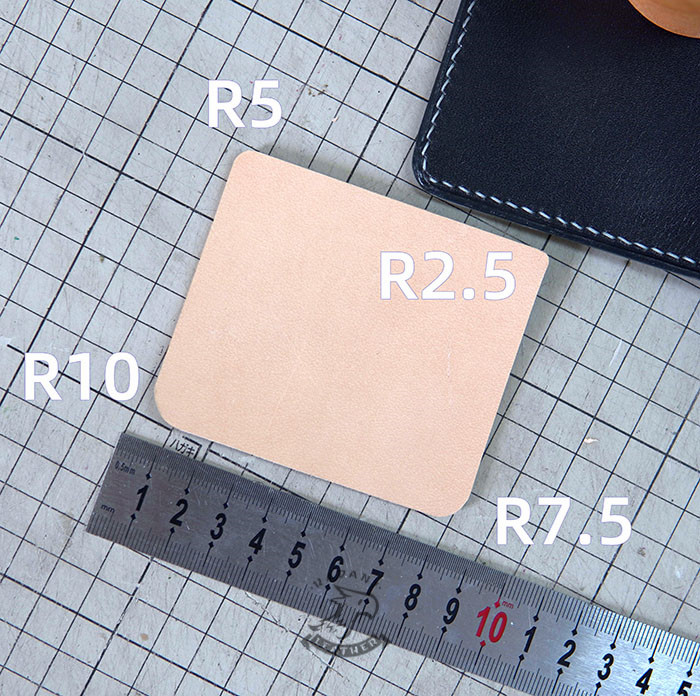 皮匠老王浅圆半圆倒角器 1/4圆刀 四分之一切角刀 手工皮具工具 - 图2