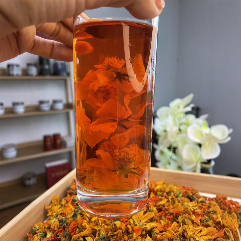 买1送1 新疆冰菊红菊昆仑山五彩菊花高海拔冰山雪菊