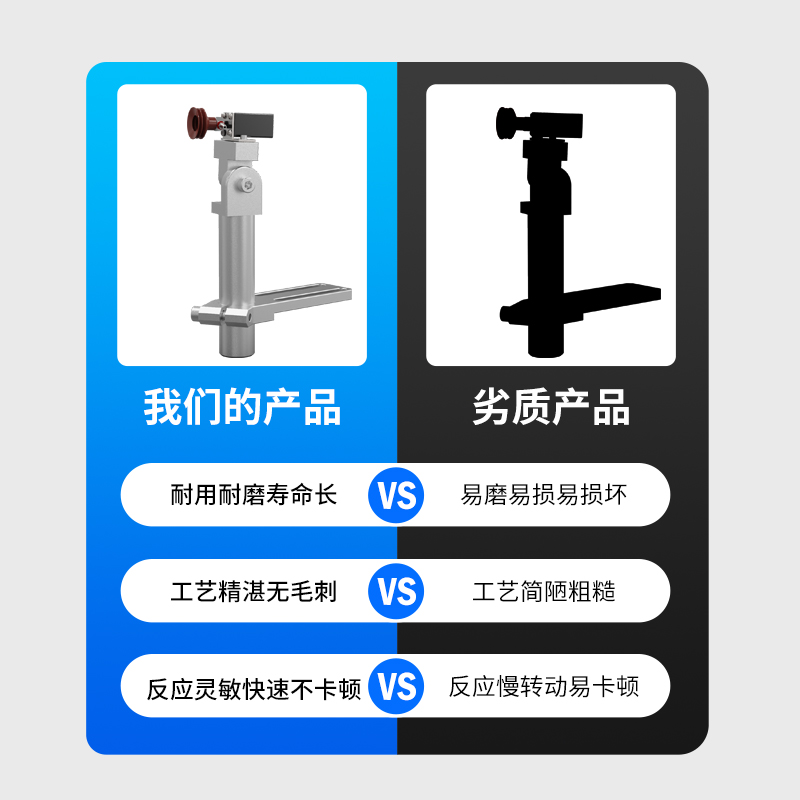 工厂直销机械手配件万向吸盘座 可调节夹具平行夹抱具金具座