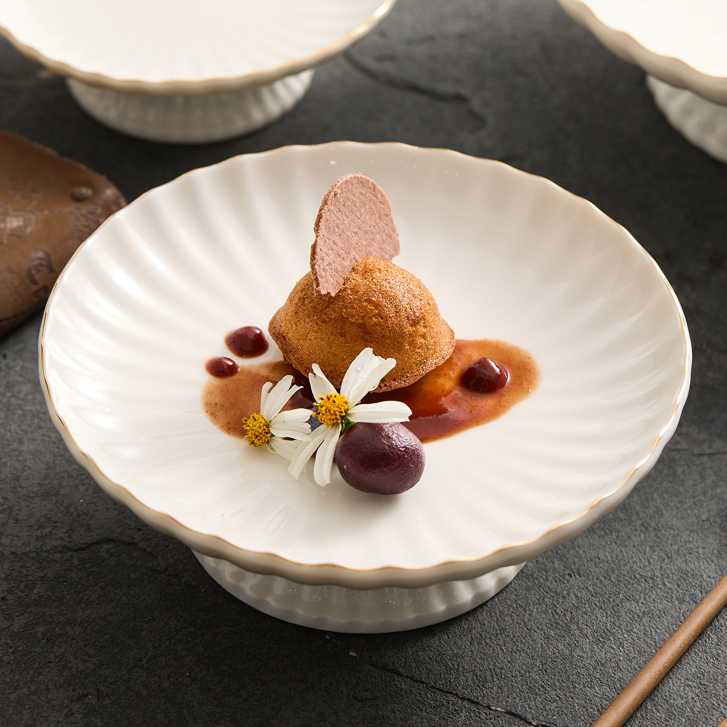 2026年新款精致小果盘零食盘办公室简约日常茶点下午茶甜品陶瓷盘,淘宝优惠券,粉丝福利购,淘宝优惠卷