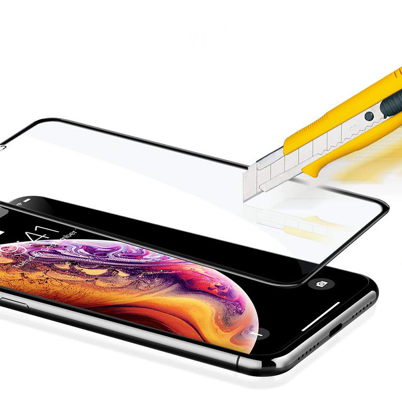 铁布衫新型蓝宝石镀晶膜适用于iPhoneXS max手机全屏覆盖苹果11 Pro max滿版高清玻璃膜苹果XR防指纹防摔膜 - 图0