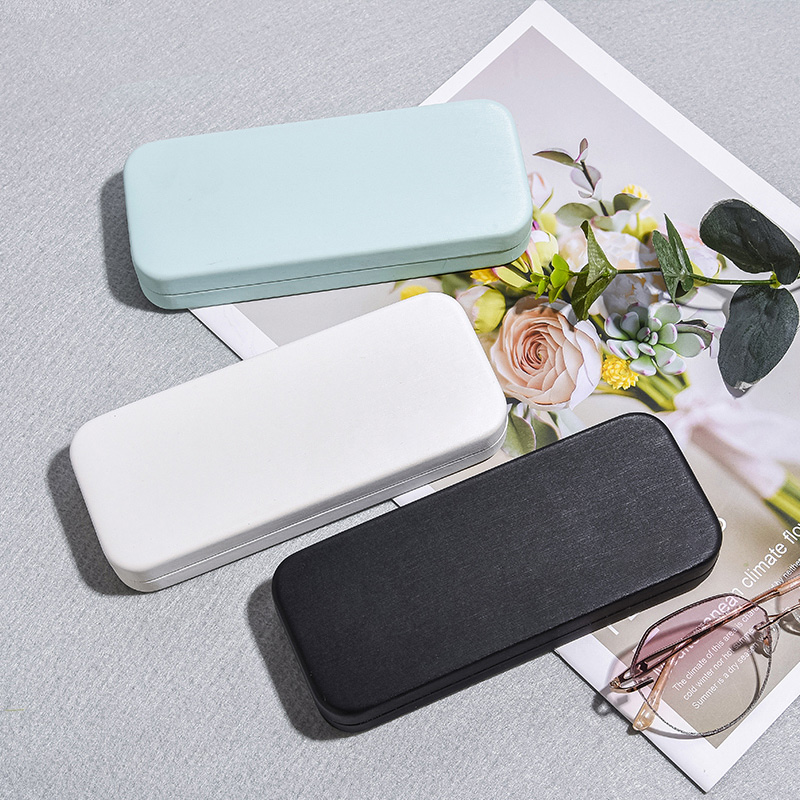 日本眼镜盒ins少女防压轻薄便携创意小清新太阳墨镜近视眼睛盒男 - 图1