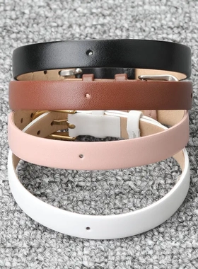 饰品真皮手链手环皮带一条过黄饰品手带手环女款时尚手腕带手表