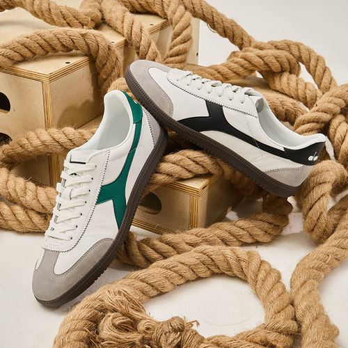 【下拉详情领优惠】diadora迪亚多纳男女薄底T头鞋板鞋德训鞋 - 图1