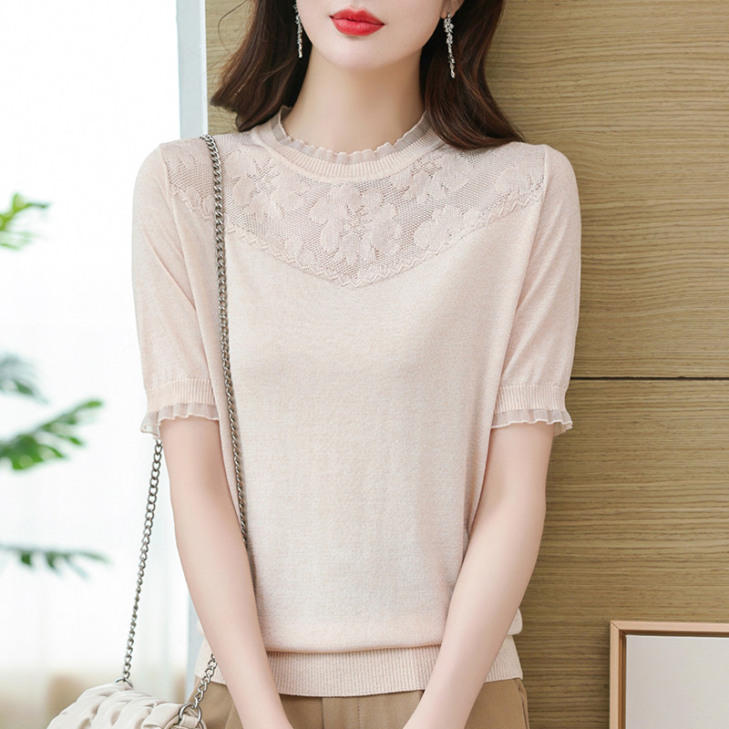  姿必美毛针织衫