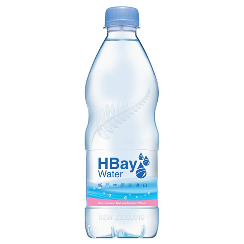 纽湾旗舰店Hbay纽湾新西兰进口饮用天然水500ml*24小瓶装整箱弱碱性非矿泉水0