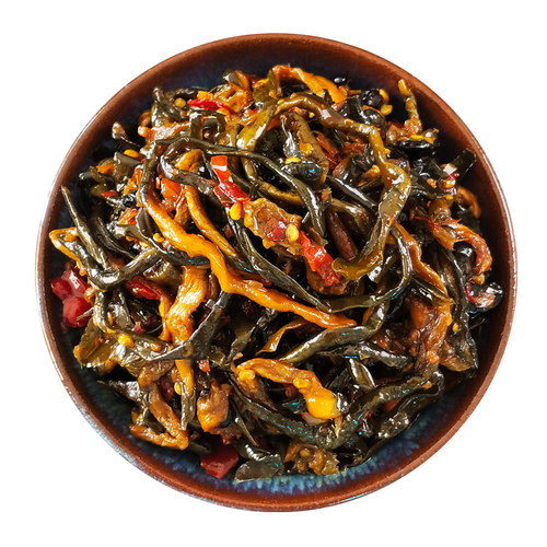 湖南特产脆黄瓜皮香辣自制农家腌制酱菜开胃菜下饭菜瓶装黄瓜咸菜 - 图3