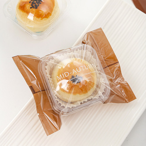 2025中秋月饼机封袋包装袋50g80g广式流心月饼饼托蛋黄酥包装袋盒 - 图3