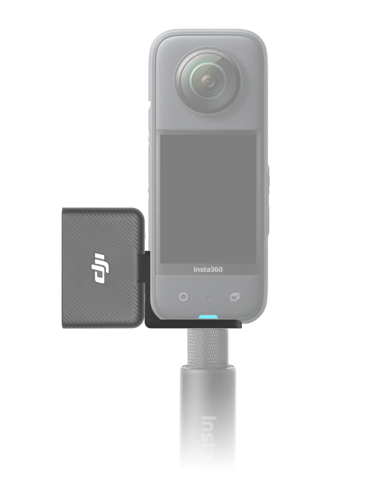 Insta360X3 X2外接DJI Mic无线麦克风全景运动相机自拍杆扩展配件