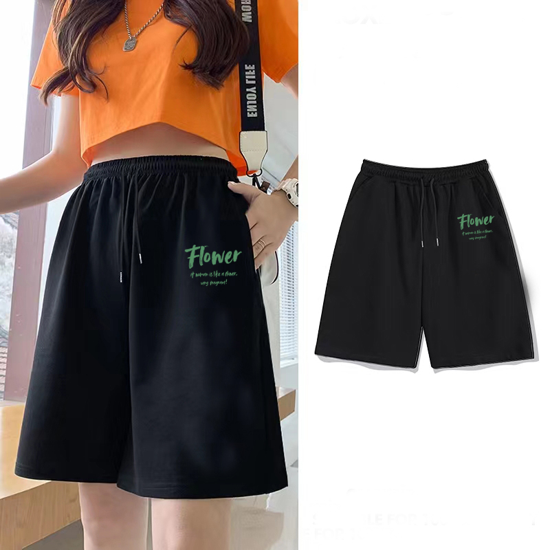 拍两件百搭情侣休闲运动短裤