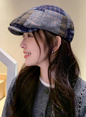 灵允贝雷帽出游休闲女网红同款