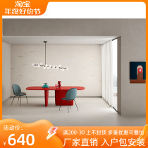 Solid Wood Desk Long Table Extreme Brief Conference Table Home Dining Table Advanced Negotiating Table Living Room Desk Designer Job