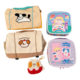 Clearance and processing cute makeup bag portable large capacity storage bag high-value folding travel skin care toilet bag