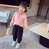 Весенняя футболка polo, лонгслив, подходит для подростков, в корейском стиле, в западном стиле