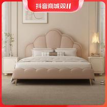 Light Extravagant Childrens Bed Princess Bed Girl Bedroom 1 5 m Girls Bed Linen Bed Linen Beds Genuine Leather Girl Bed