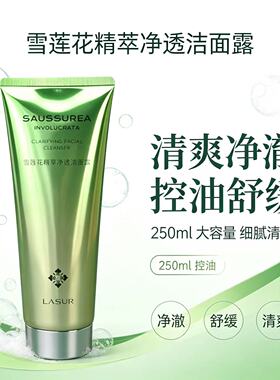 淮树雪莲花精萃净透洁面露250ml