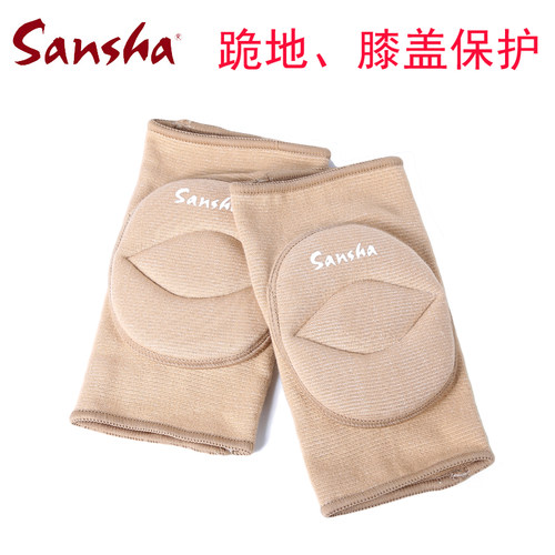 Sansha法国三沙男女舞蹈瑜伽护膝儿童成人练功跪地运动健身护具 - 图0