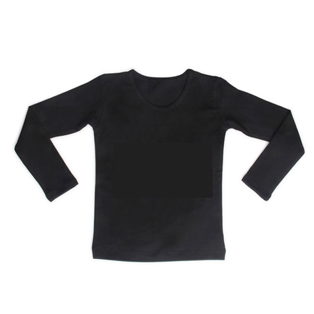 Sansha三沙芭蕾舞蹈服 男童练功服 男士长袖T恤 棉莱卡上衣基训服