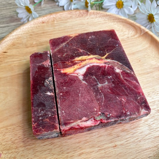 E闪喵 蒙古进口马后腿肉500g精修去油肉质鲜亮脂肪量少丰富蛋白质