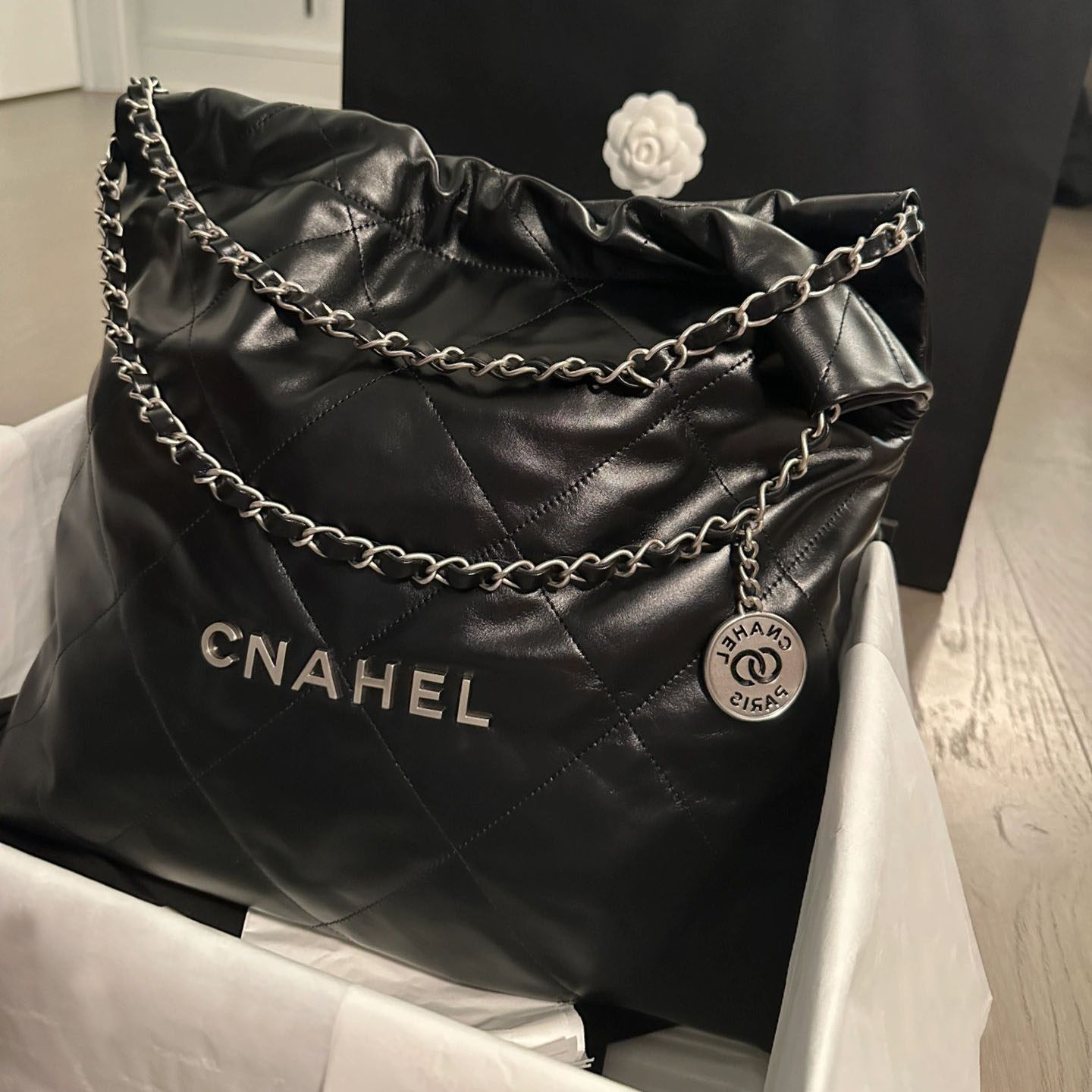 小香菱格2023新款春夏mini链条包包 百都森女士包袋