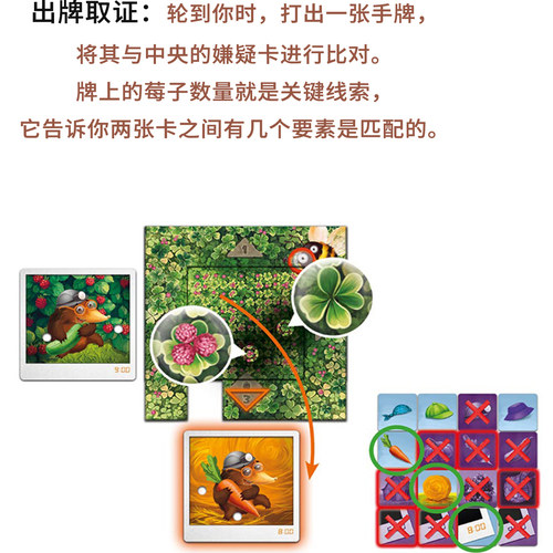 消失的蔬菜桌游儿童逻辑推理思维游戏小学生益智合作类玩具6岁10 - 图0