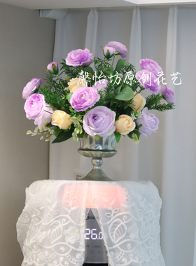 这款仿真花艺适合多场景装饰摆件
